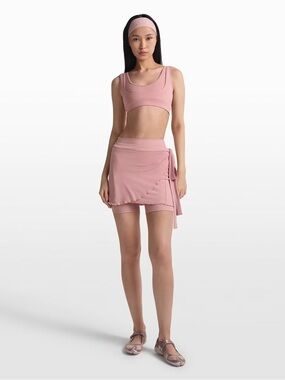 2-Piece SKIMS x Nike Himalayan Set – Bra + Wrap Skirt – Size Small – NEW